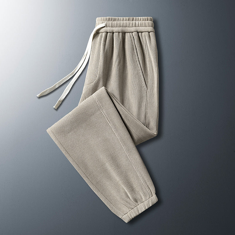 Men's Corduroy Plush Sanitary Pants - Warm & Comfortable Winter Wear