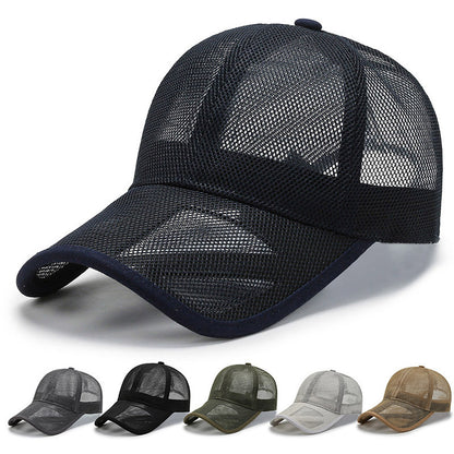 Sun Hat Men's Hat Spring And Summer Breathable Mesh