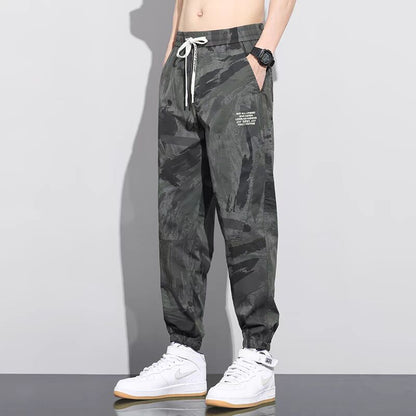 Sports Casual Camouflage Harem Pants - All-Match Working Cargos for Men