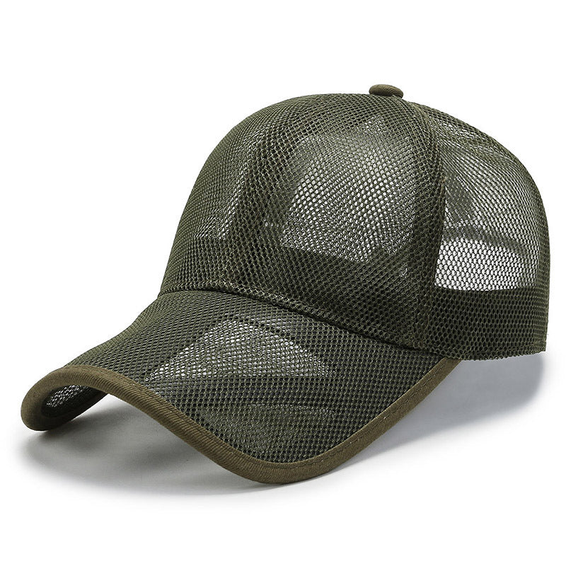 Sun Hat Men's Hat Spring And Summer Breathable Mesh