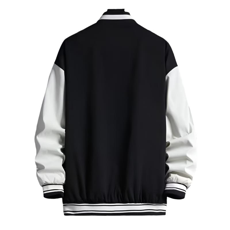 Junior High School Student Baseball Jacket | Loose Hong Kong Style Fashion